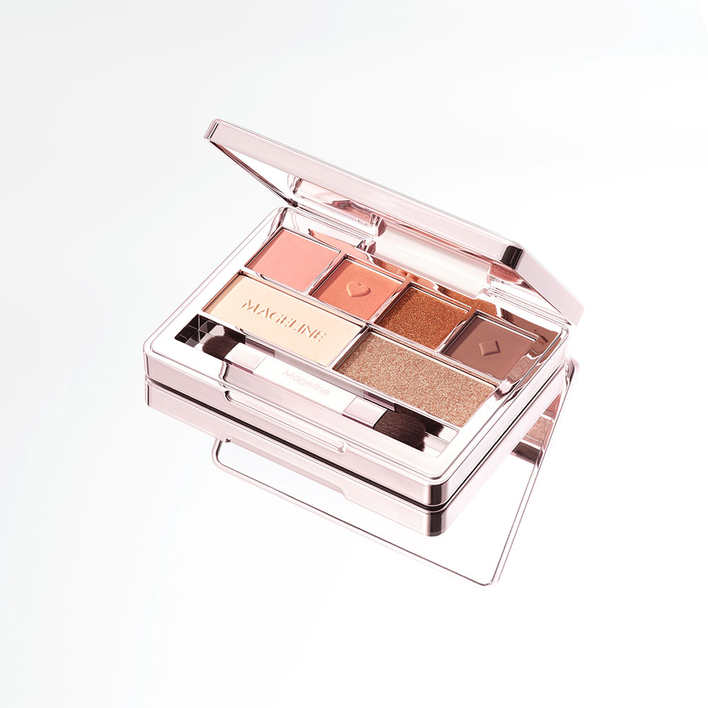 MAGELINE SPARKLING EYE SHADOW PALATTE 6 SHADES 10G